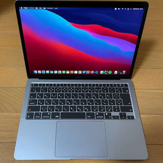 Mac (Apple)(マック)のMacBook Air m1 256gb スマホ/家電/カメラのPC/タブレット(ノートPC)の商品写真