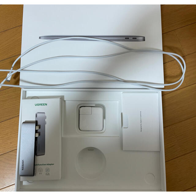 Mac (Apple)(マック)のMacBook Air m1 256gb スマホ/家電/カメラのPC/タブレット(ノートPC)の商品写真