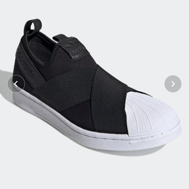 adidas(アディダス)のadidas original スリッポン 23.5cm 黒 レディースの靴/シューズ(スニーカー)の商品写真