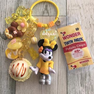 SALE✩.*˚イエローな気分✩.*˚キーホルダー(キーホルダー)