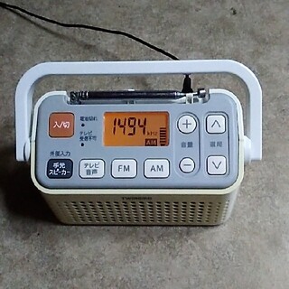 クジラ様専用手元スピーカー　ラジオ　テレビワンセグAVJ125 AV-J125(その他)