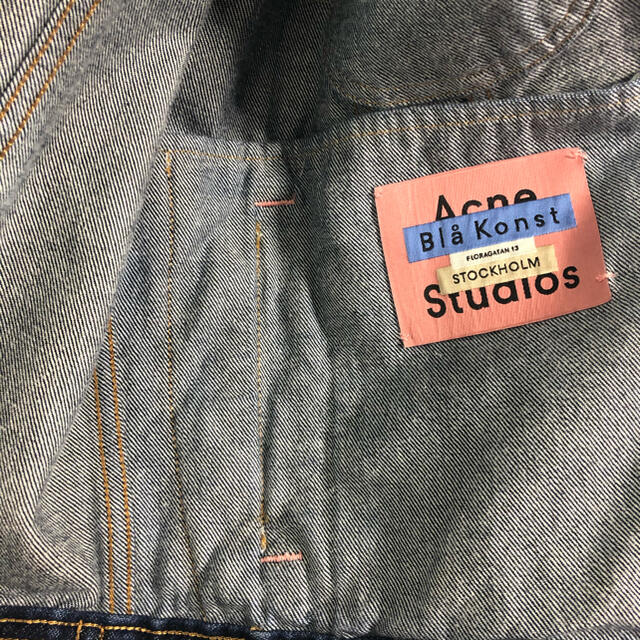 ACNE(アクネ)のAcne studios size 48 デニムジャケット メンズのジャケット/アウター(Gジャン/デニムジャケット)の商品写真