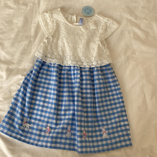 マザウェイズ(motherways)の新品♡マザウェイズ　ワンピース　ねこ　女の子　95 97 100(ワンピース)