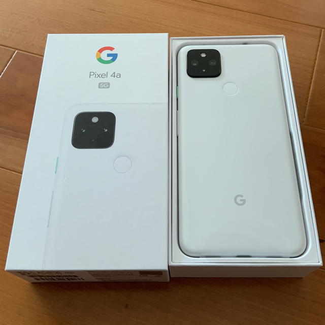 Google Pixel 4a(5G)JustBlack128GB SIMフリー スマホ/家電/カメラのスマートフォン/携帯電話(スマートフォン本体)の商品写真