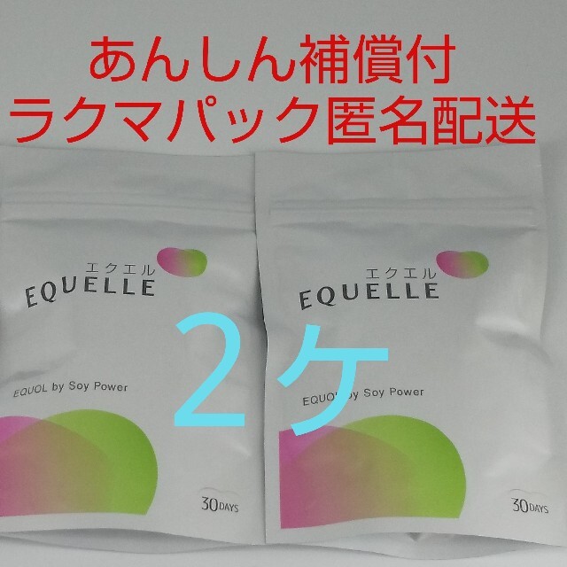 健康食品【ラクマパック匿名】大塚製薬 エクエル パウチ 120粒入り2ヶ