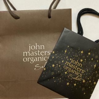 ジョンマスターオーガニック(John Masters Organics)の新品★john masters organics★ショッパー袋2点セット★(ショップ袋)