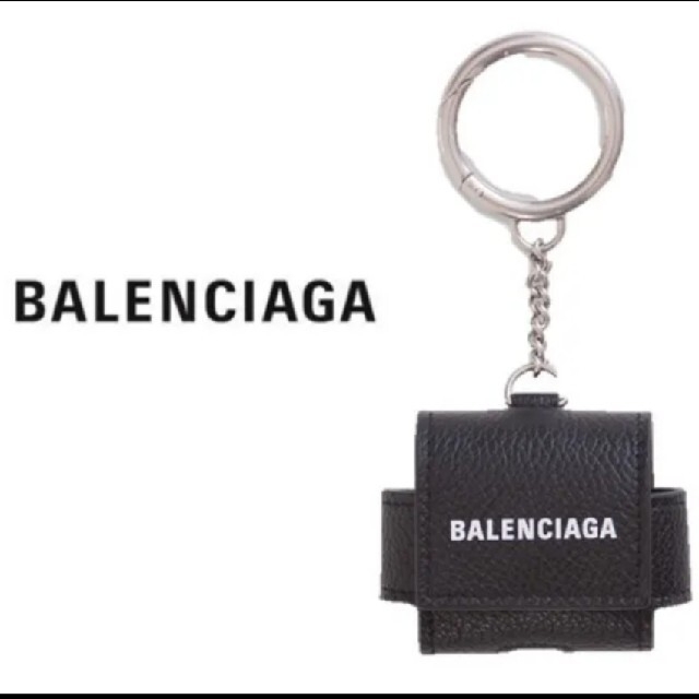 Balenciaga(バレンシアガ)のBALENCIAGAﾊﾞﾚﾝｼｱｶﾞAirPodsケースｷｰﾎﾙﾀﾞｷｰｹｰｽ メンズのファッション小物(キーケース)の商品写真