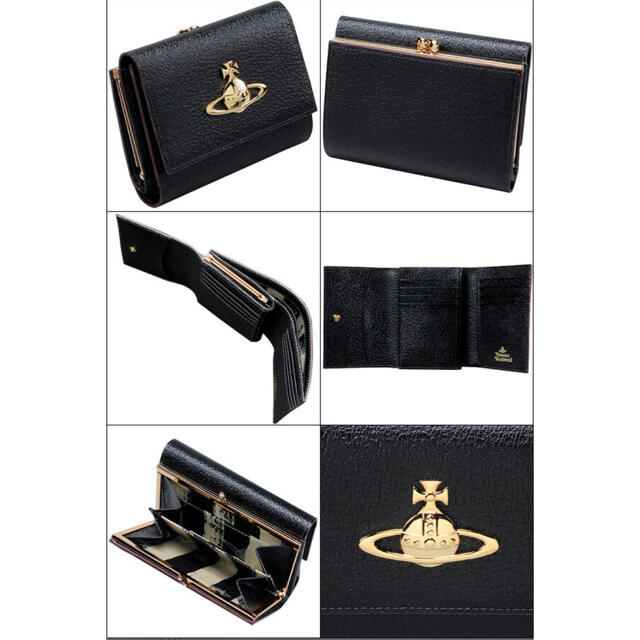 Vivienne Westwood(ヴィヴィアンウエストウッド)のヴィヴィアンウエストウッド EXECUTIVE 口金札入 二つ折り がま口 財布 レディースのファッション小物(財布)の商品写真