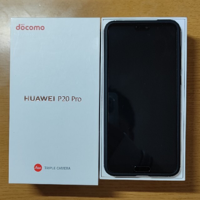 Huawei p20 pro black docomo 【SIMロック解除済み】