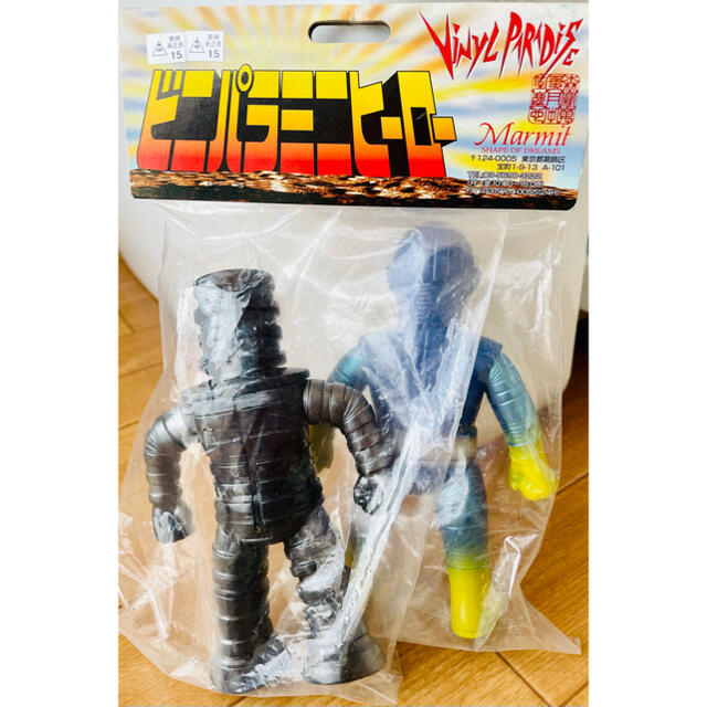 未開封【ロボット刑事K & ワッカマン】ソフビ☆マーミット☆ビニ 未開封【ロボット刑事K & ワッカマン】ソフビ☆マーミット☆ビニ