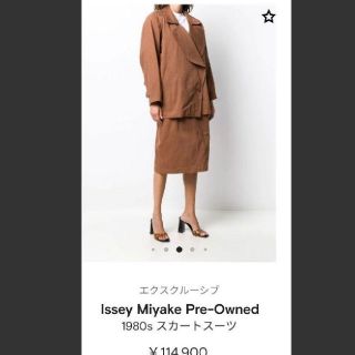 イッセイミヤケ(ISSEY MIYAKE)のISSEY MIYAKE  イッセイミヤケスーツ セットアップ (セット/コーデ)