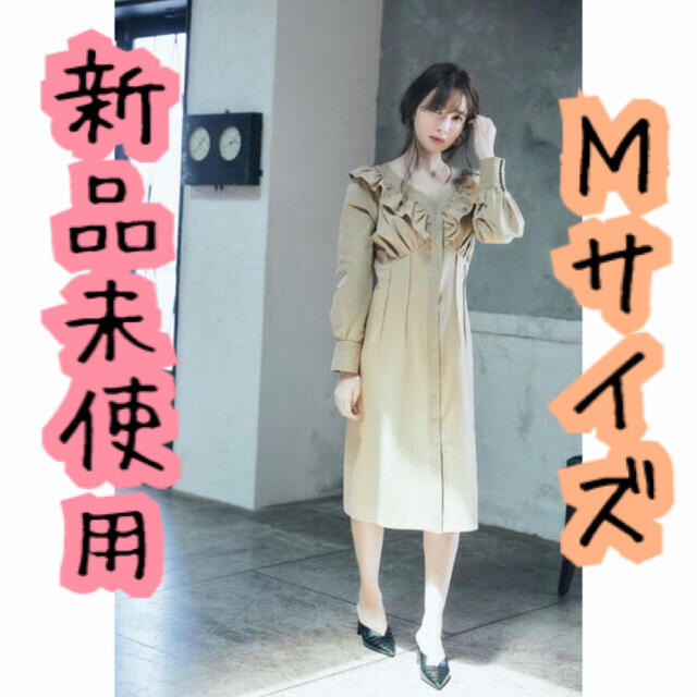 ❣28日amまで出品❣cotton twill ruffled dress