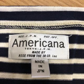 アメリカーナ(AMERICANA)のAmericana ロンＴ　(カットソー(長袖/七分))