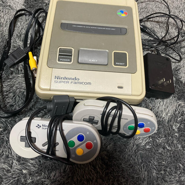 スーファミ本体 カセット付き