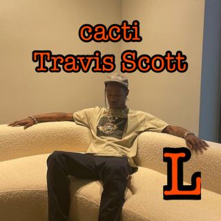 カクタス(CACTUS)のcacti Tシャツ Lサイズ travis scott(Tシャツ/カットソー(半袖/袖なし))