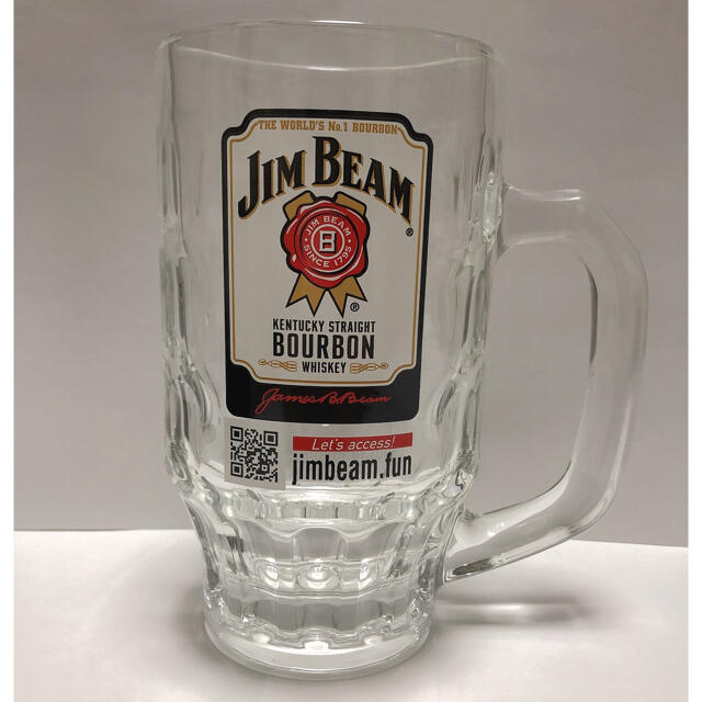 サントリー(サントリー)の【未使用】JIM BEAM メガジョッキ　700ml インテリア/住まい/日用品のキッチン/食器(アルコールグッズ)の商品写真