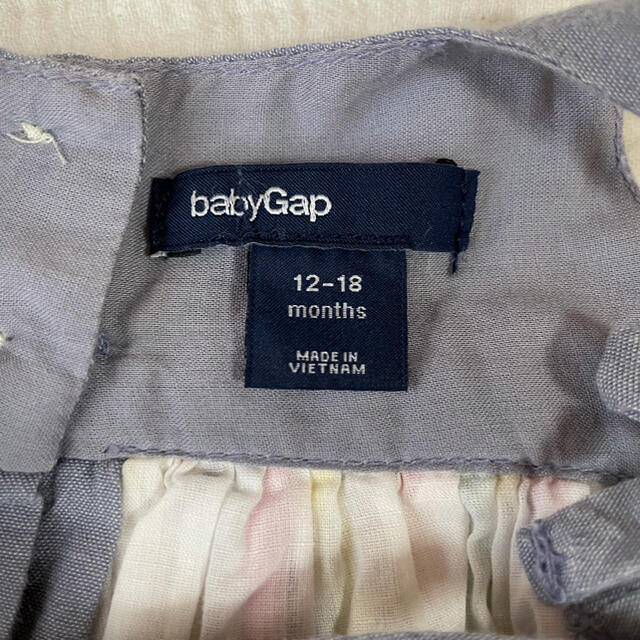 babyGAP(ベビーギャップ)のbaby gap ワンピース　80 キッズ/ベビー/マタニティのベビー服(~85cm)(ワンピース)の商品写真