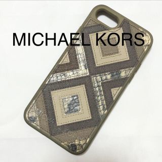 マイケルコース(Michael Kors)の訳あり★ マイケルコース  MICHAELKORS iPhone8 スマホケース(iPhoneケース)