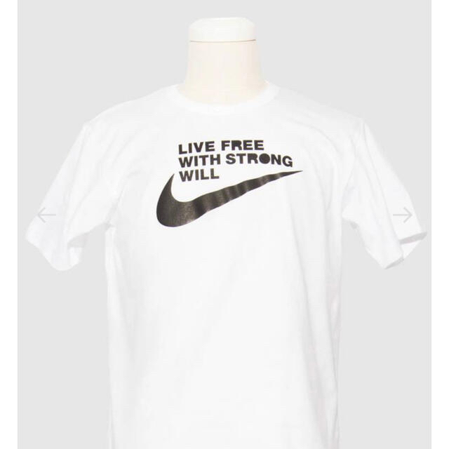 NIKE コラボ メッセージTシャツの通販 by factory's shop｜ナイキならラクマ - ブラック コムデギャルソン NIKE 低価在庫