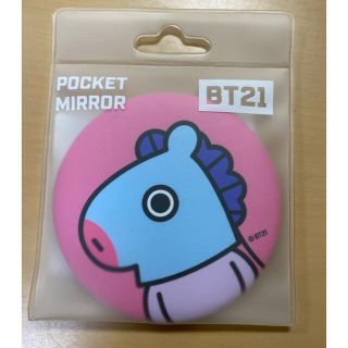 ボウダンショウネンダン(防弾少年団(BTS))の韓国で発売　BT21  BTS 公式グッズ　POCKET MIRROR MANG(アイドルグッズ)