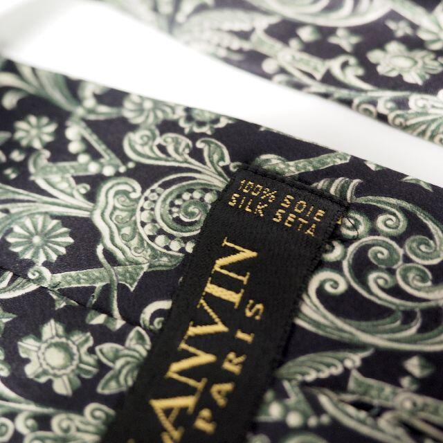 LANVIN(ランバン)の美品✨LANVIN（ランバン）ブランド ヴィンテージ ネクタイ メンズのファッション小物(ネクタイ)の商品写真