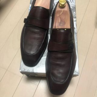 サントーニ(Santoni)のBARRETT バレット　スリッポン ドレスシューズ(スリッポン/モカシン)