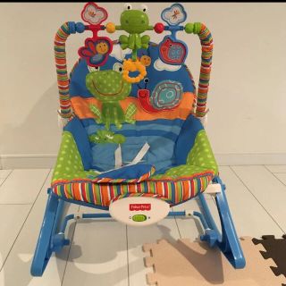 フィッシャープライス(Fisher-Price)のフィッシャープライスバウンサー　キッズ　ベビー　チェアー　イス(その他)