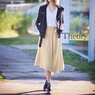 セオリー(theory)のセオリー  アシンメトリースカート(ひざ丈スカート)