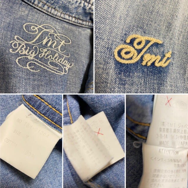 TMT - TMT デニムシャツ 山下智久 藤木直人 着用モデル Mの通販 TMT - TMT デニムシャツ 山下智久 藤木直人 着用モデル Mの通販
