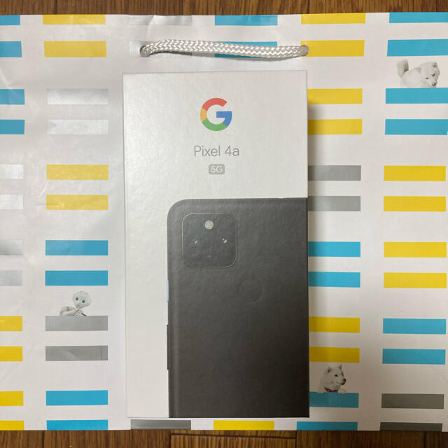 Google Pixel(グーグルピクセル)のGoogle Pixel 4a  5G JustBlack 128 GB  スマホ/家電/カメラのスマートフォン/携帯電話(スマートフォン本体)の商品写真