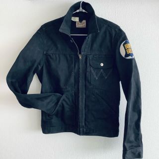 ラングラー(Wrangler)の中古 ラングラー 66MJZ 復刻版 ジージャン Sサイズ 36 ブラック(Gジャン/デニムジャケット)