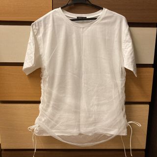 ザンパ(zampa)のチュール 重ね Tシャツ(Tシャツ(半袖/袖なし))