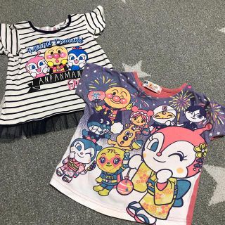 アンパンマン(アンパンマン)のアンパンマン  半袖Tシャツ　90 セット(Tシャツ/カットソー)