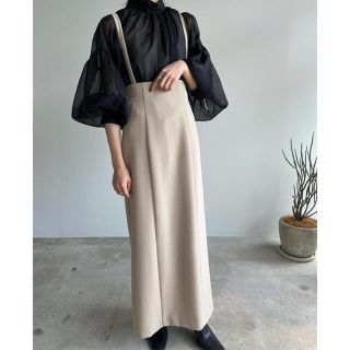 CLANE クラネ H/W STRAP SUSPENDER SKIRT