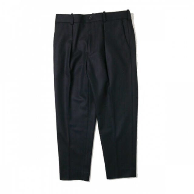 MARKAWARE super120s FLANNEL PEGTOP PANTS