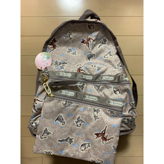 LeSportsac(レスポートサック)の『新品』レスポートサック ディズニー バンビ とんすけバックパック レディースのバッグ(リュック/バックパック)の商品写真