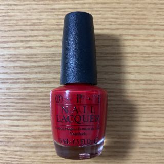 オーピーアイ(OPI)のOPI ネイルラッカー マニキュア NL N25 ピンク アップル レッド(ネイルケア)