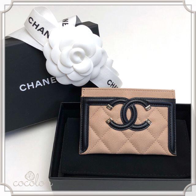 CHANEL シャネル CCフィリグリー カードケース A81457