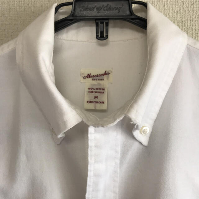 【新品】Abercrombie&Fitch アバクロオックスフォードシャツ(M) レディースのトップス(シャツ/ブラウス(長袖/七分))の商品写真