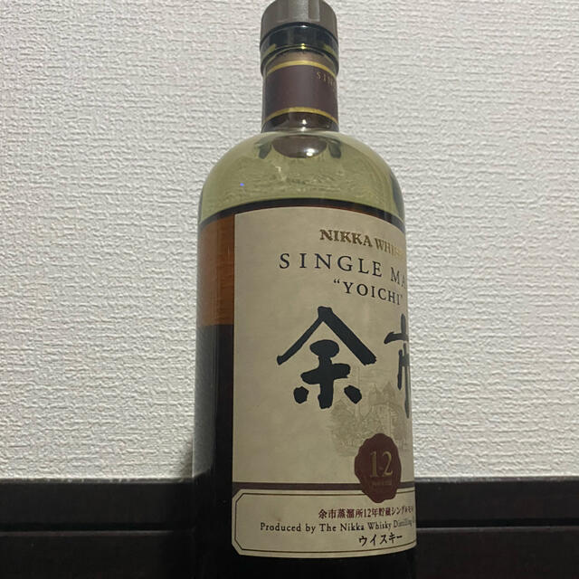 余市12年　空瓶　箱なし食品/飲料/酒