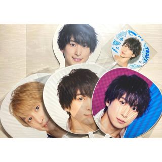 ジャニーズ(Johnny's)のSnow Man 佐久間大介 うちわ フォトハンガー グッズセット(アイドルグッズ)