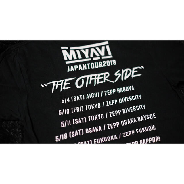 MIYAVI -The Others Side- LIVE tour Tシャツ エンタメ/ホビーのタレントグッズ(ミュージシャン)の商品写真