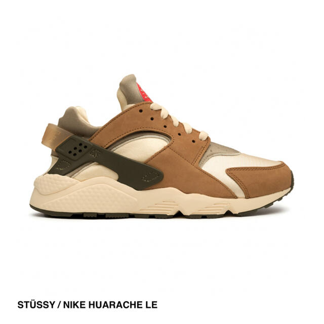 STUSSY / NIKE AIR HUARACHE LE DESERT OAK