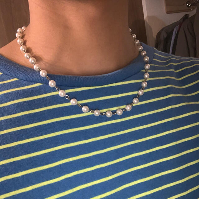 KAPITAL(キャピタル)のパールネックレス　pearl  necklace メンズのアクセサリー(ネックレス)の商品写真