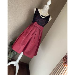 ストロベリーフィールズ(STRAWBERRY-FIELDS)の♡専用になります。ストロベリーフィールズ　リボンワンピース♡ドレスベルト(ひざ丈ワンピース)