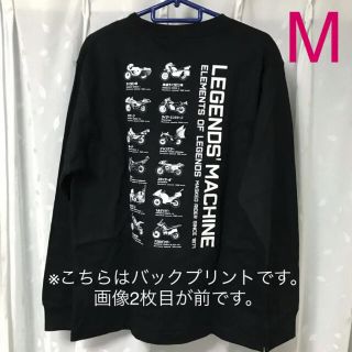 ジーユー(GU)のGU 仮面ライダー コットンクルーネックT 長袖 ブラック M(Tシャツ/カットソー(七分/長袖))