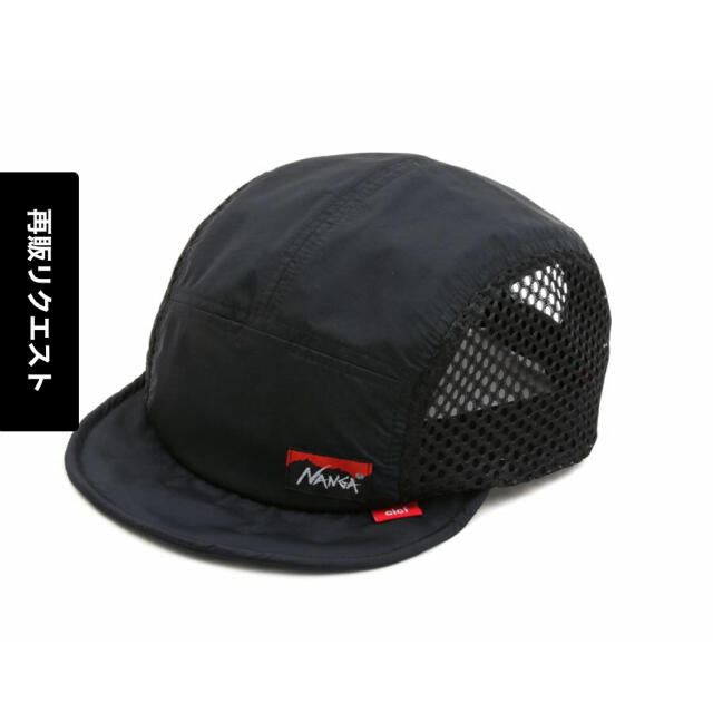 NANGA × Clef AURORA JET CAP ブラックメンズ