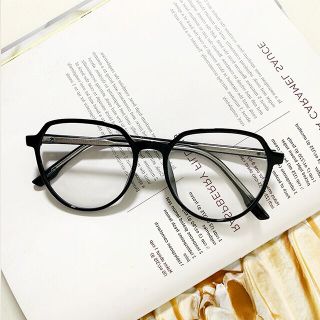 アングリッド(Ungrid)のnugu Matal black glasses 新品(サングラス/メガネ)