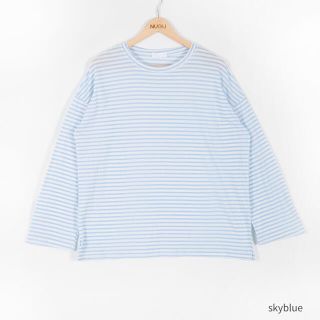 アングリッド(Ungrid)のnugu ボーダーtシャツ(Tシャツ(長袖/七分))