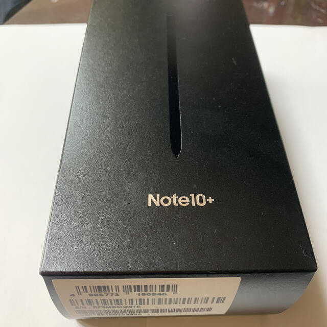 スマホ Galaxy Note10+ オーラブラック 256 GB SIMフリー